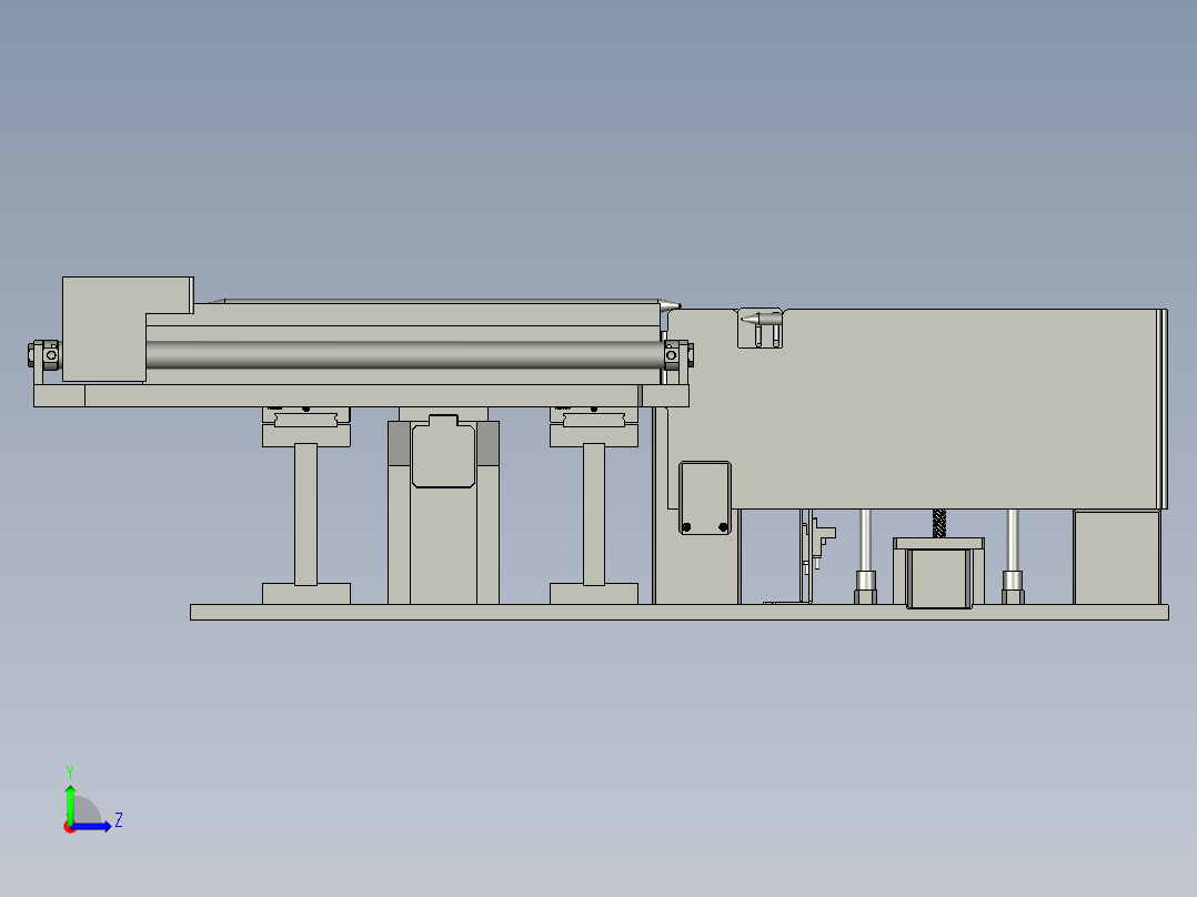 V2-NG物料回收装置A左视图