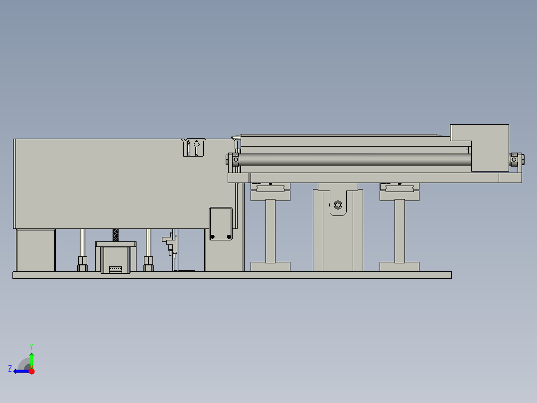 V2-NG物料回收装置A右视图