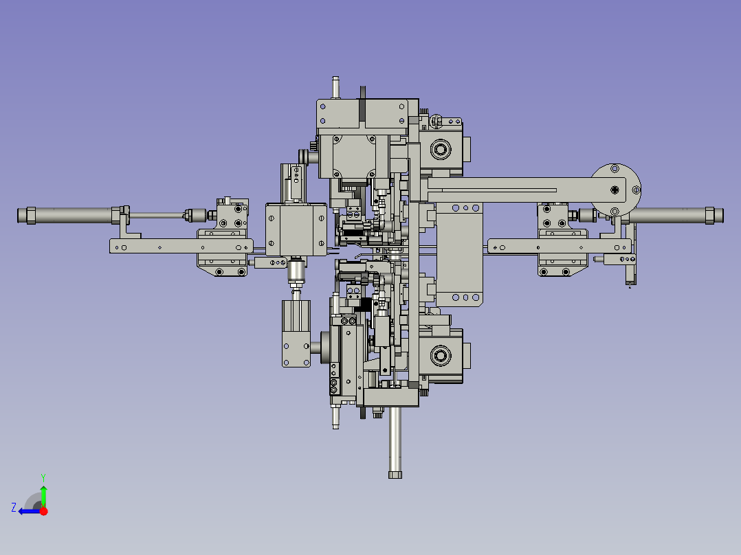 YWP200K4-20-00正极尾部贴胶组件右视图