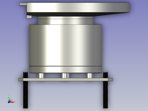 YNJ250筒盘顺时针装配体0前视缩略图