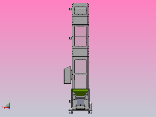 A3 Z型斗式提升机后视缩略图