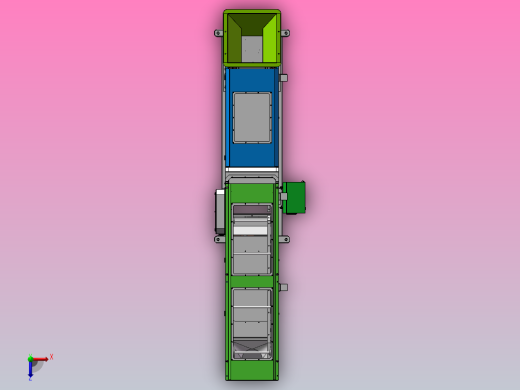 A3 Z型斗式提升机俯视缩略图