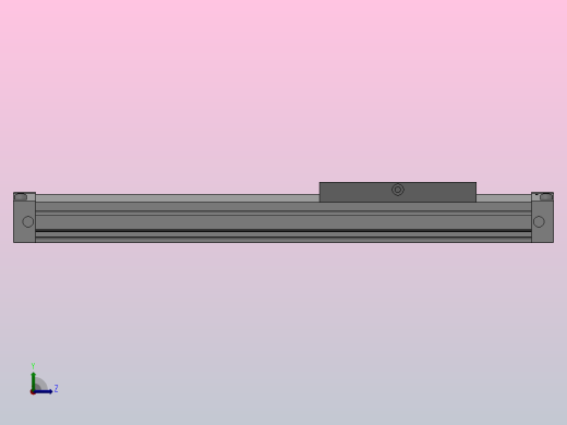 MY3B系列机械接合式无杆气缸（直线导轨型）[MY3B63TN-400]左视缩略图