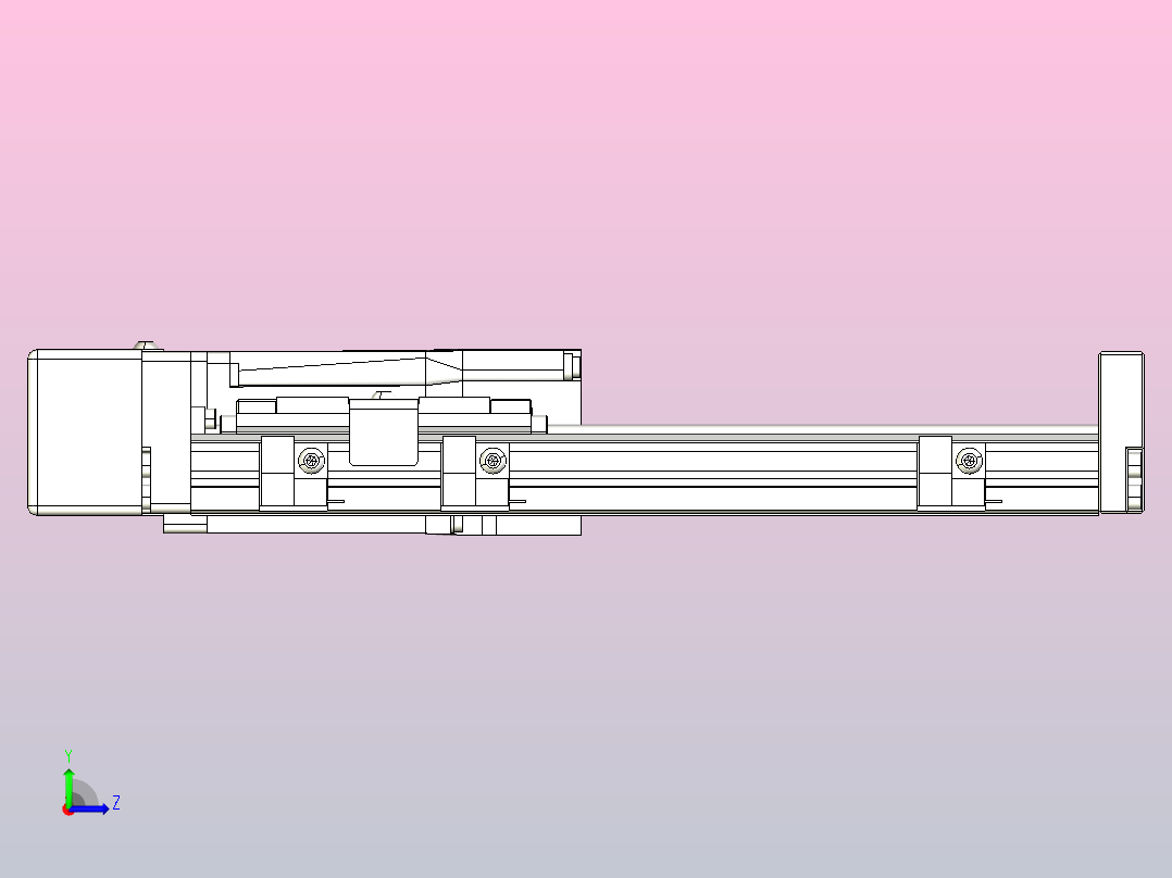 钢基模组TPA-KSR-5002C-200A1-MR-H1S1左视图
