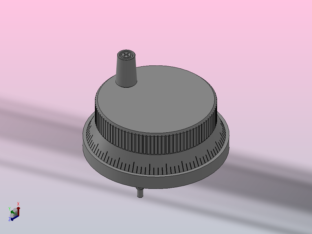 ESM600-001系列电子手轮_ESM600-00125B5-12E主视图