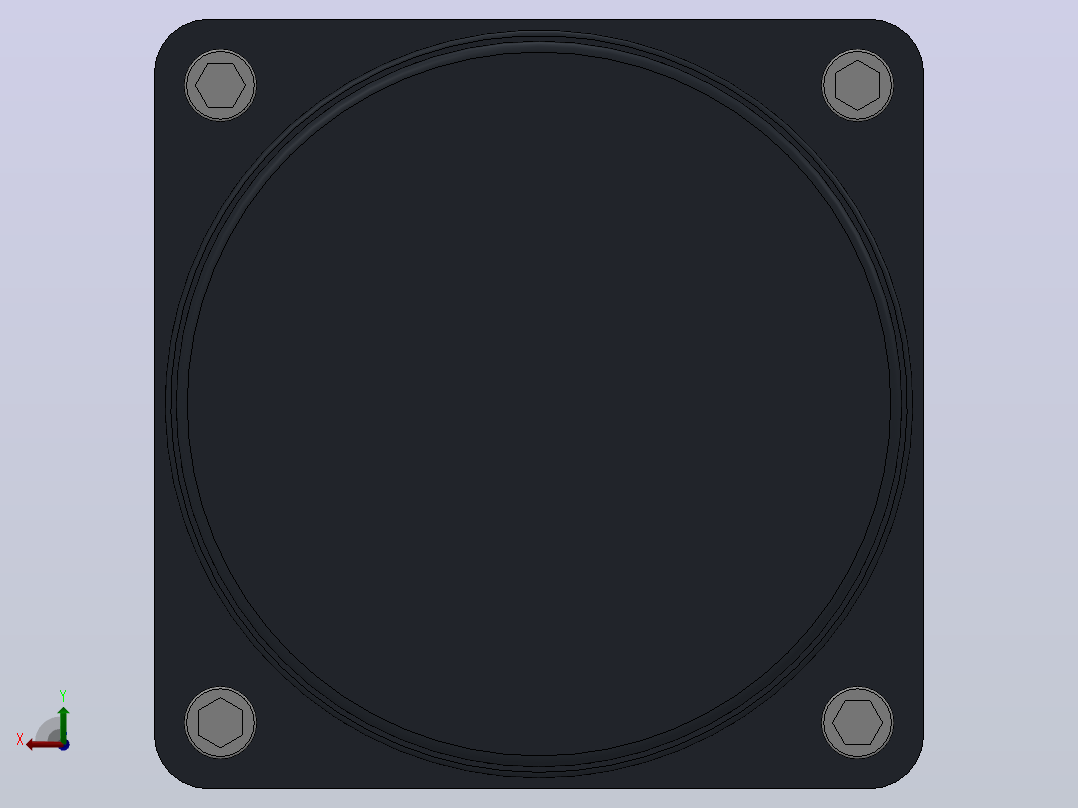 70AC(15W)微型交流（圆轴）组合型电机[70YS15WDV22-70GK6HK]后视图