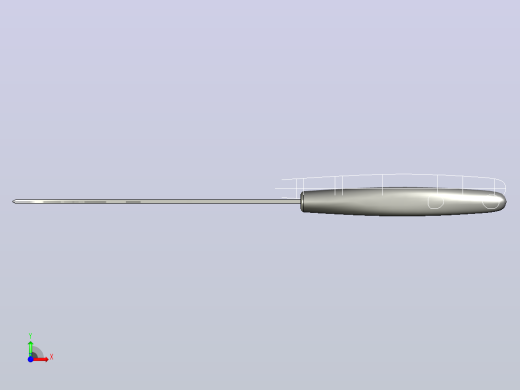 炊具刀模型前视缩略图