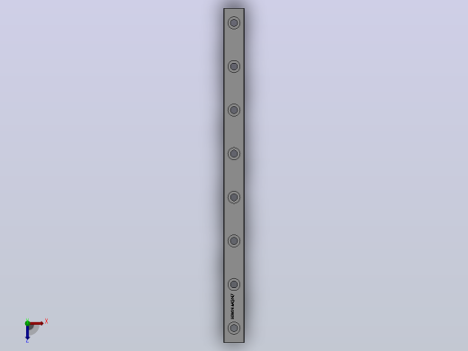 线轨MGN7（HIWIN）俯视缩略图
