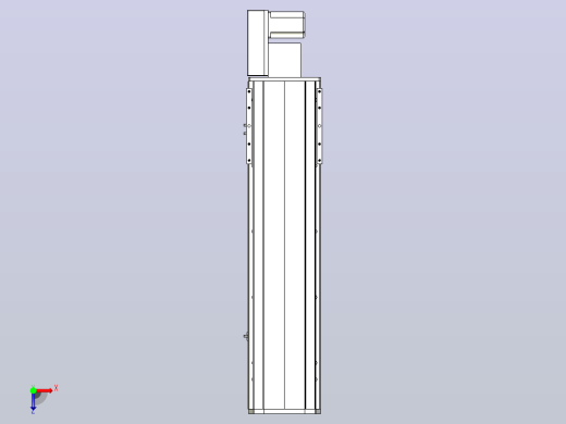 MTB22M标准皮带滑台[MTB22M-L40-650-R-P75-C3]俯视缩略图