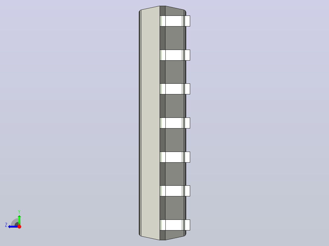 106x SOIC 封装（小外形集成电路）SOIC127P600X175-14AN右视图