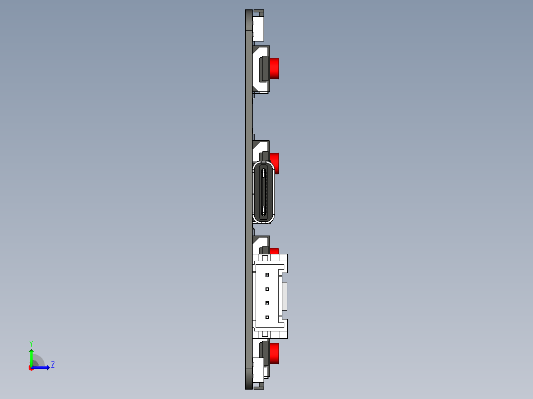 CardKB 2 - M5Stack左视图