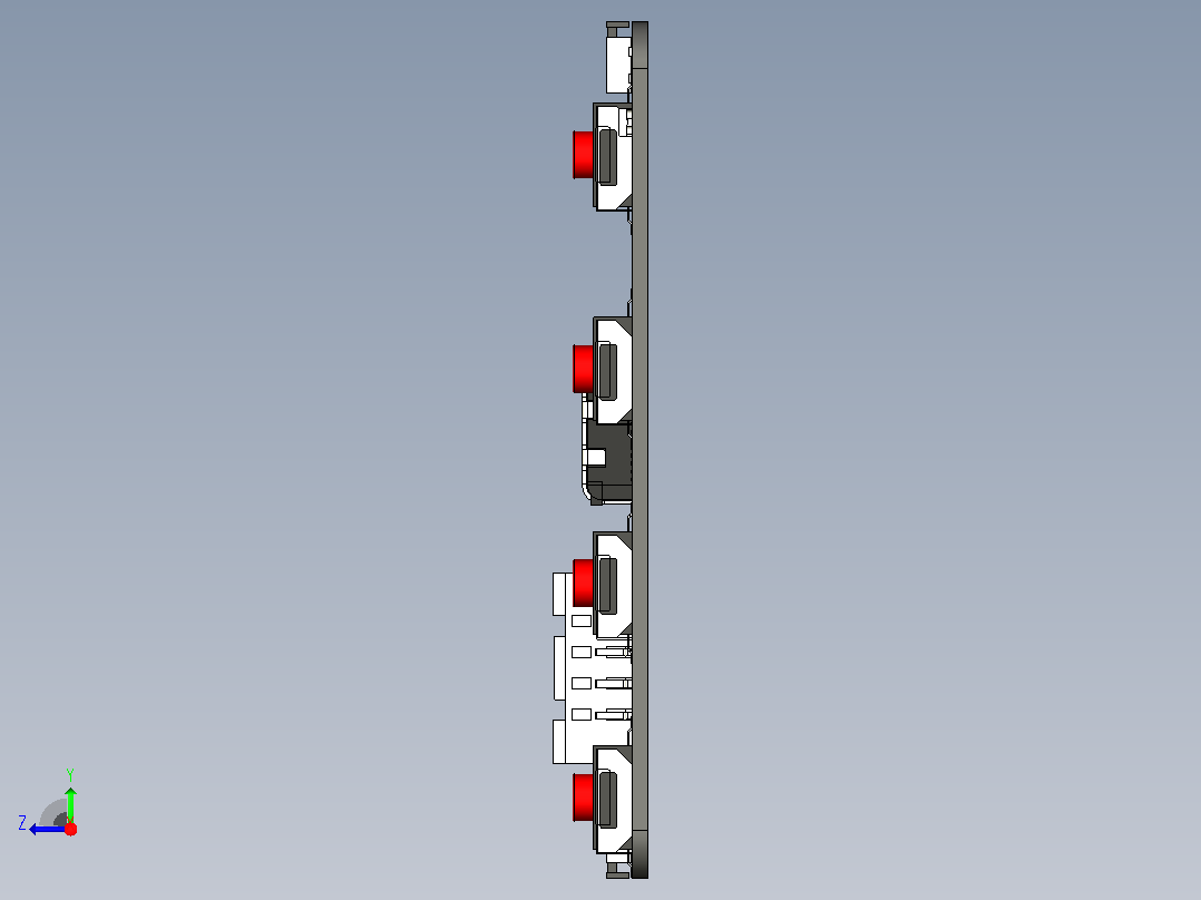 CardKB 2 - M5Stack右视图