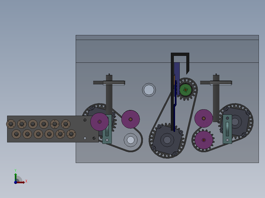 剥线机3D模型前视图