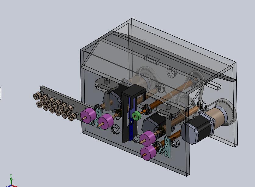 剥线机3D模型