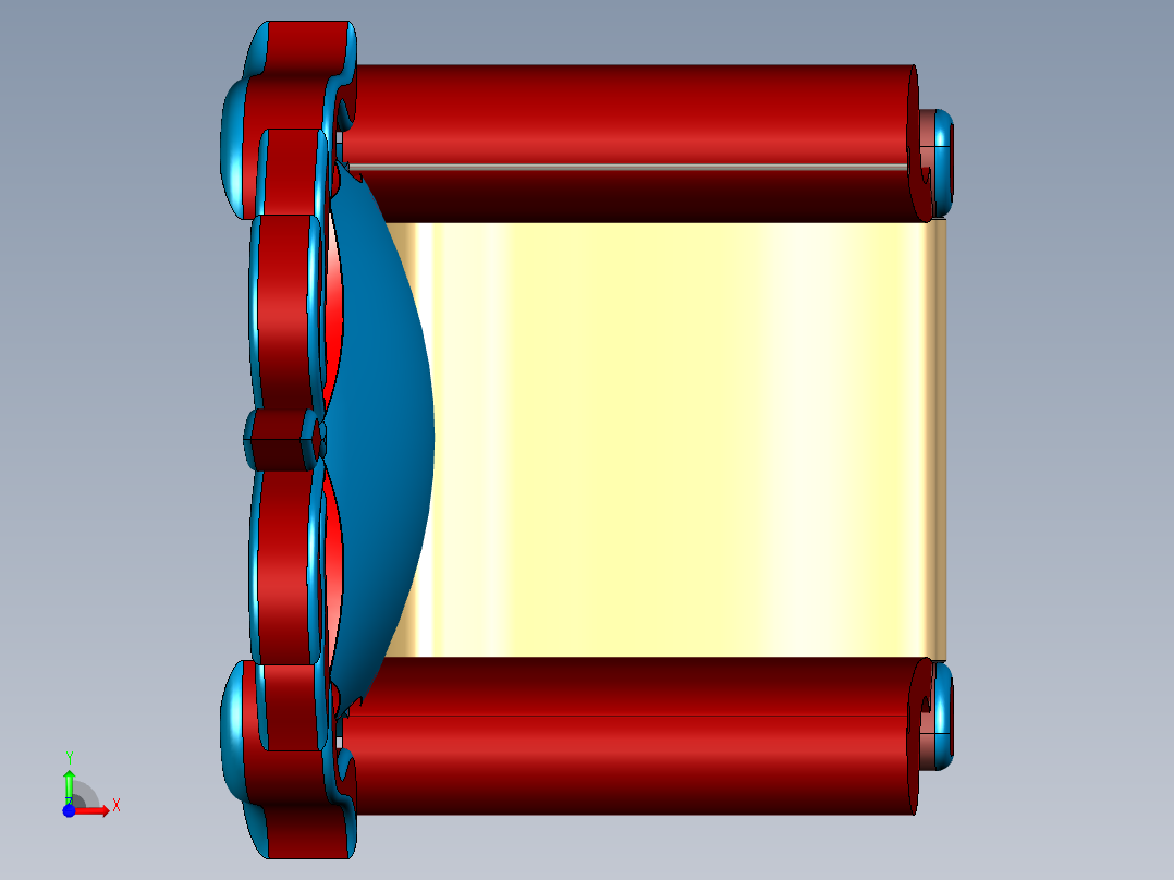 SolidWorks皇家座椅前视图