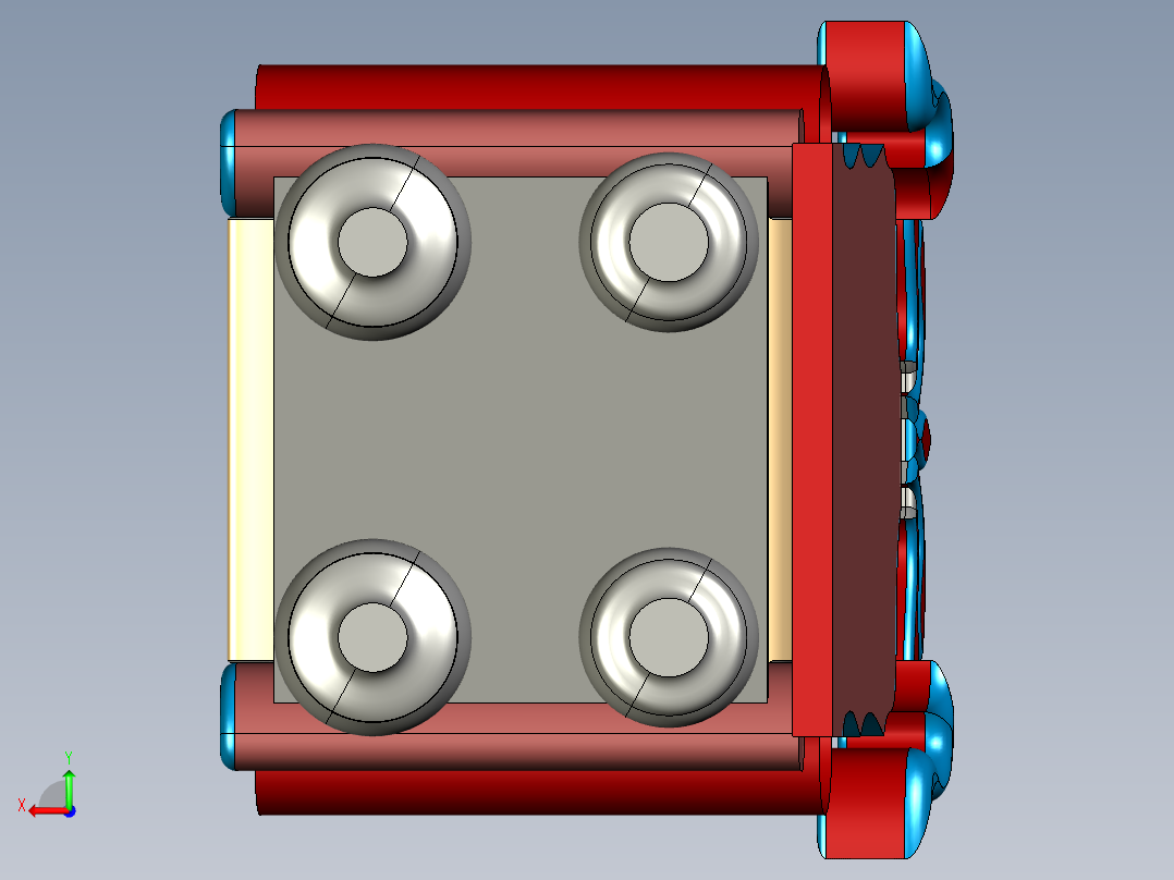 SolidWorks皇家座椅后视图