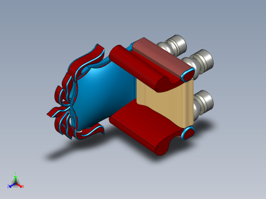 SolidWorks皇家座椅正等轴测缩略图