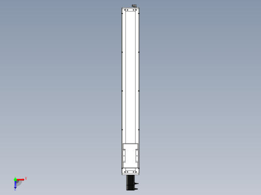 Toyo东佑达直线模组-ECH14-1000-BC-400W-A2俯视缩略图