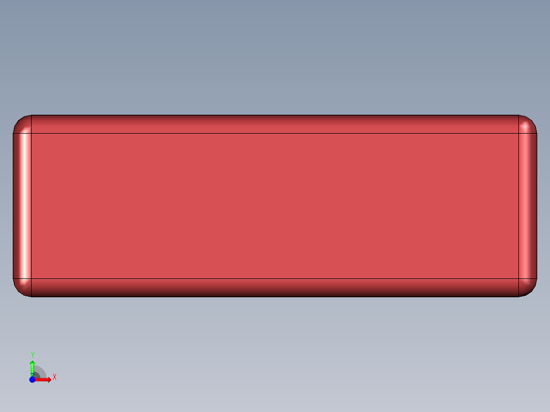 无源元件封装-CAP_BOX_7.2x2.5x6.5_RD前视图