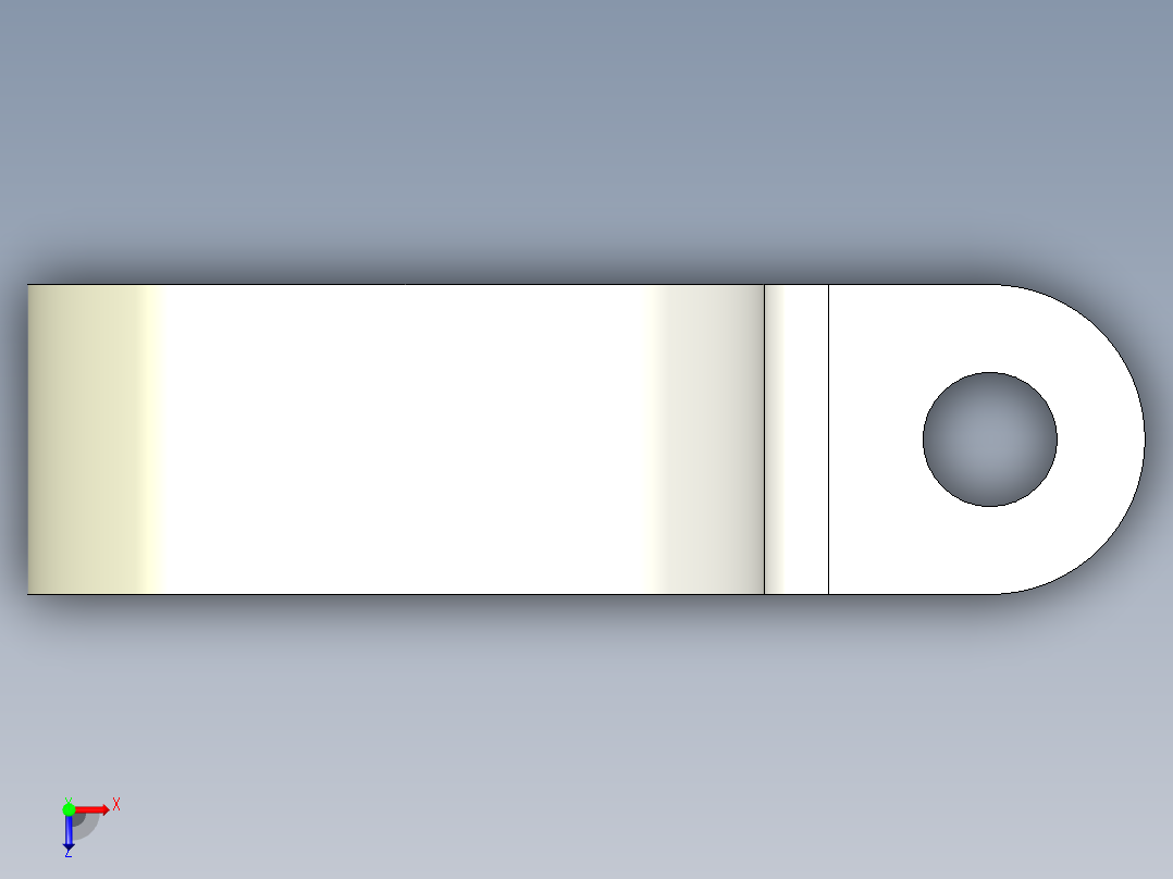 HP 系列 P 夹-H15P-NA俯视图