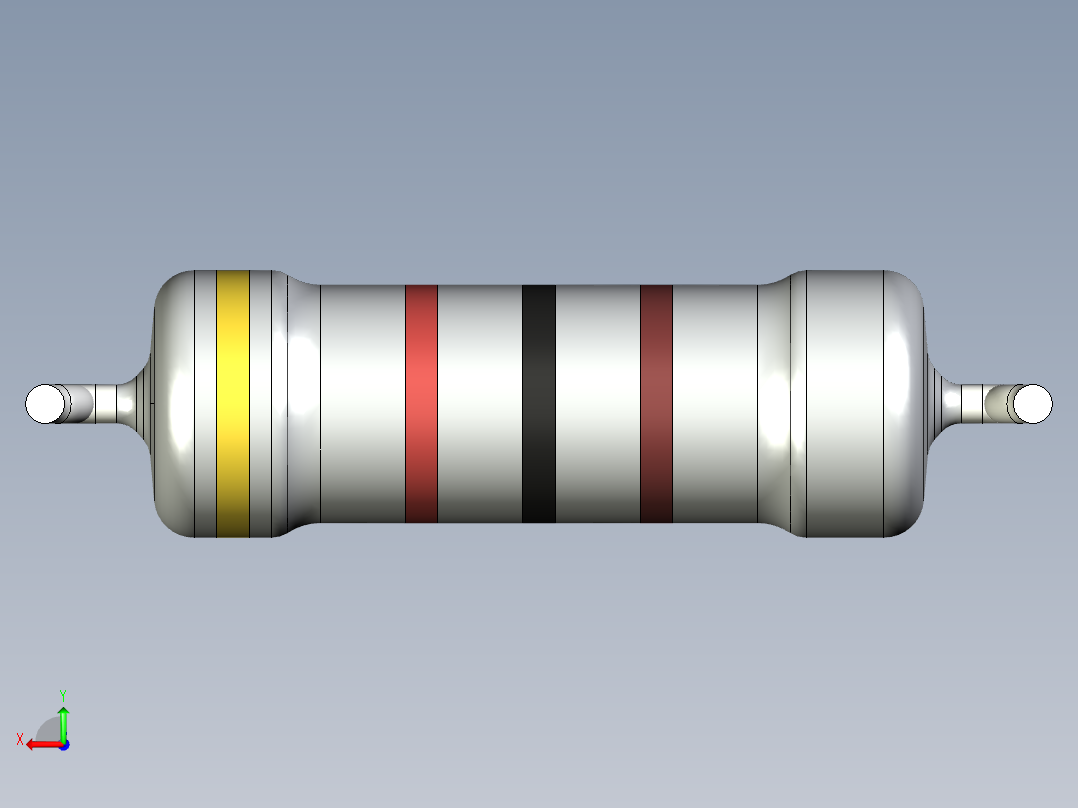 无源元件封装-RES-2W-HH-MO后视图