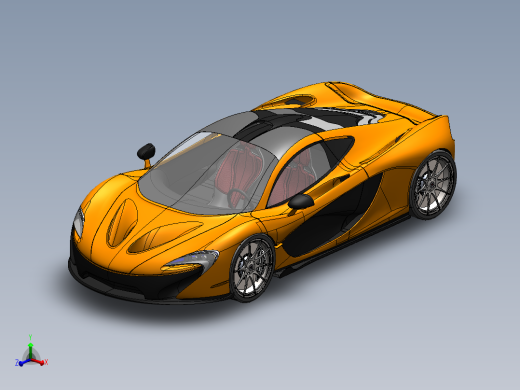 迈凯伦 mclaren p1 SW STP