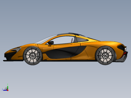 迈凯伦 mclaren p1 SW STP右视缩略图