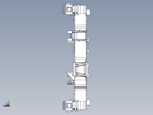 动车构架和横梁右视缩略图