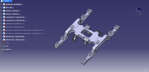 动车构架和横梁缩略图