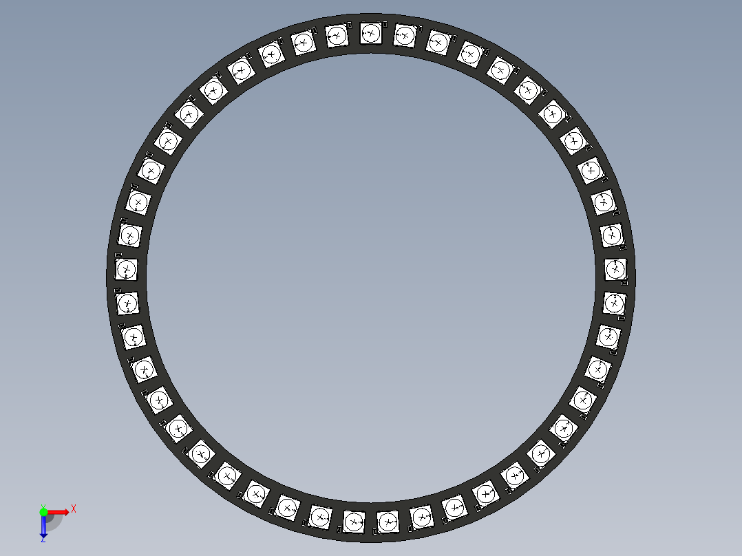 RGB氛围灯21俯视图