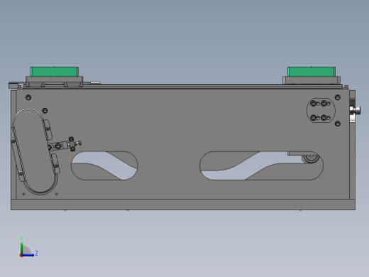 电动双工位切换机构左视缩略图