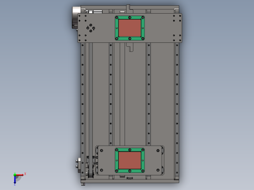电动双工位切换机构俯视缩略图