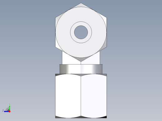 卡套式工业通用硬管接头EO_Union_tee_T08SCF右视缩略图