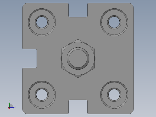 气缸ACE25X50SB左视缩略图