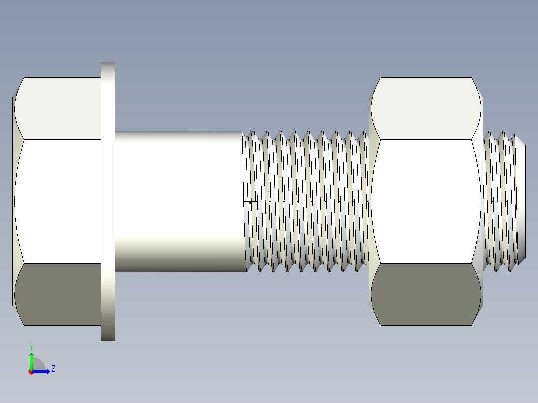 螺栓和螺母-M56 X 5.5左视图