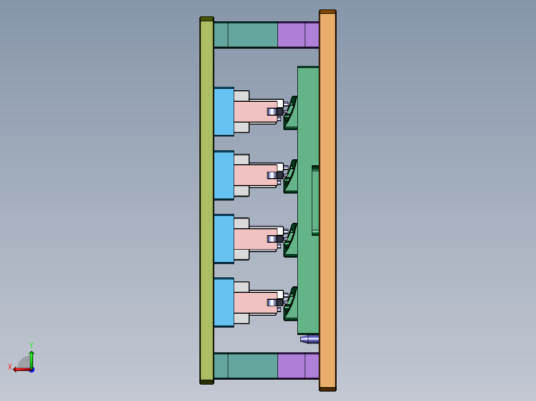 热熔治具3后视图