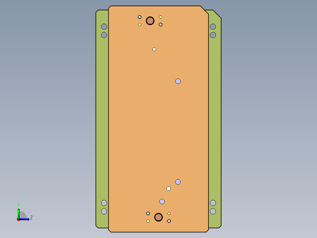热熔治具3左视图