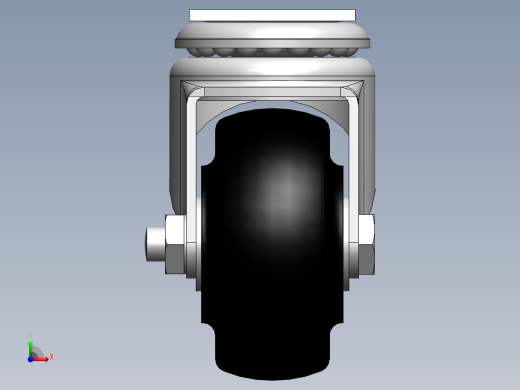 科顺脚轮Colson-1_02266_45前视缩略图