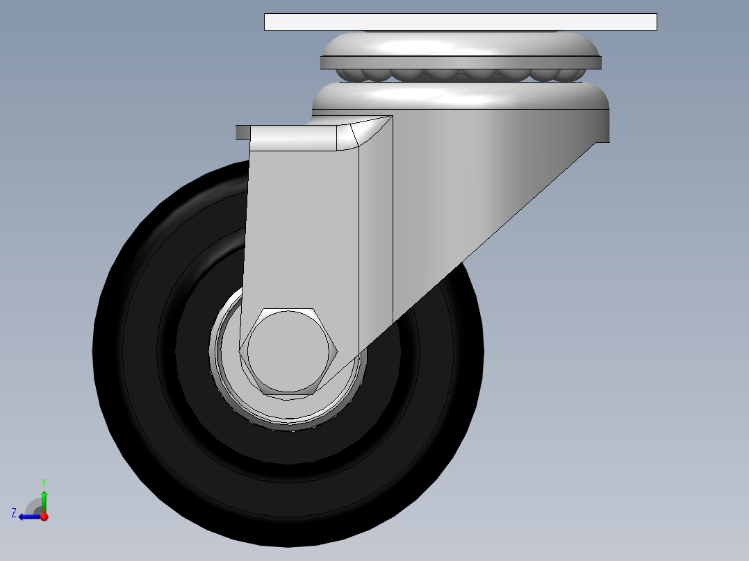 科顺脚轮Colson-1_02266_45右视图
