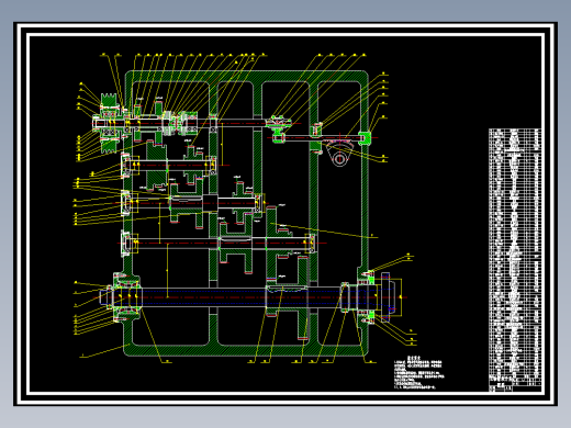 Z031-最大加工直径为400mm的普通车床的主轴箱部件设计[4kw 最低转速25-1600 公比1.41]
