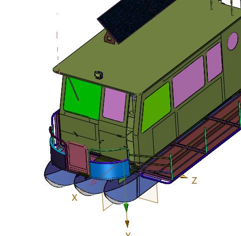钓鱼爱好者的水上船屋
