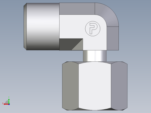 卡套式工业通用硬管接头EO_Standpipe_elbow_EVW08SOMDCF后视缩略图