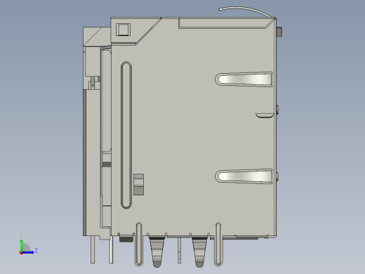 带局域网的双USB左视缩略图