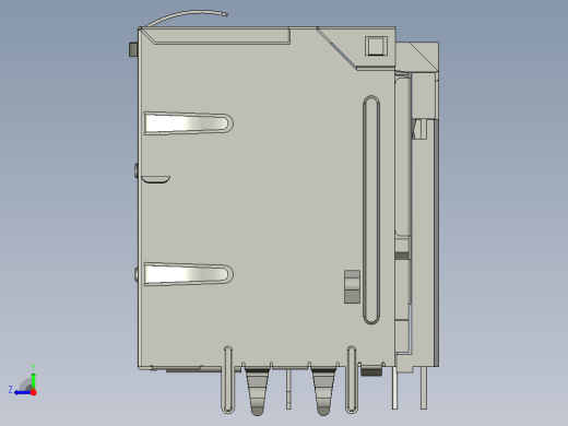 带局域网的双USB右视缩略图
