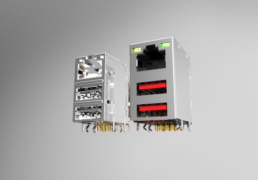 带局域网的双USB缩略图