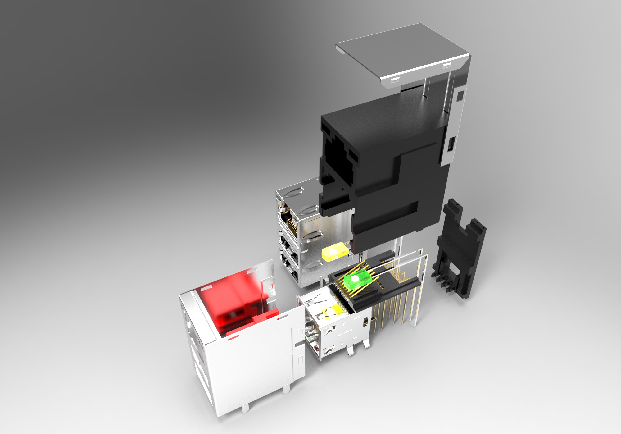 带局域网的双USB