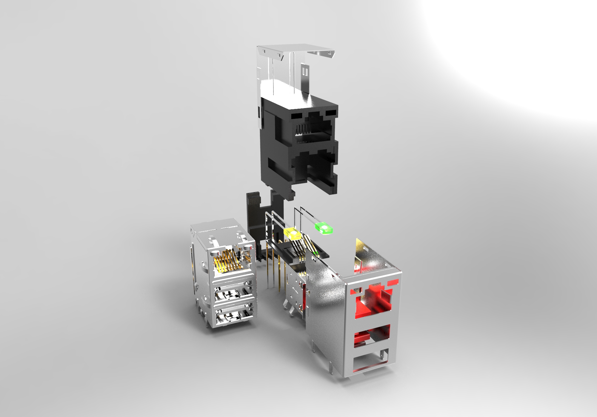 带局域网的双USB