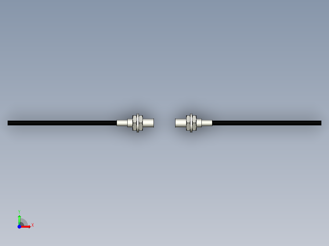 光纤元件对射型FT-D421前视图