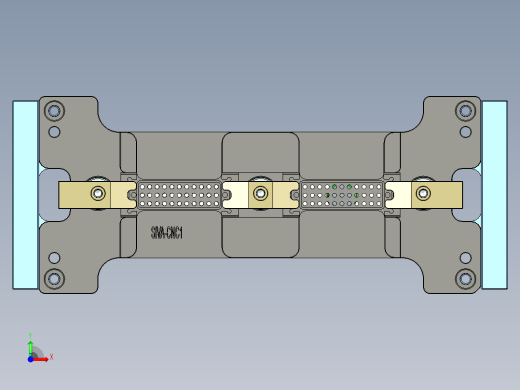 siva-aim-CNC1笔记本CNC工装夹具三维模型前视缩略图