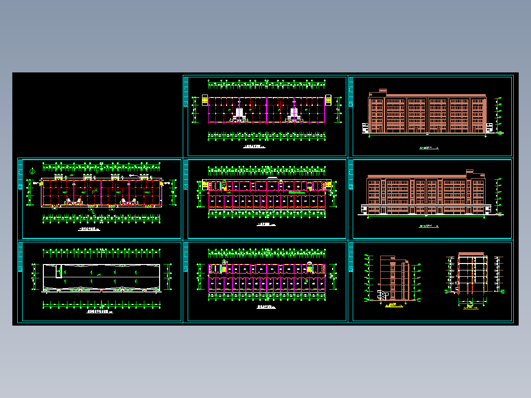 单身宿舍施工图